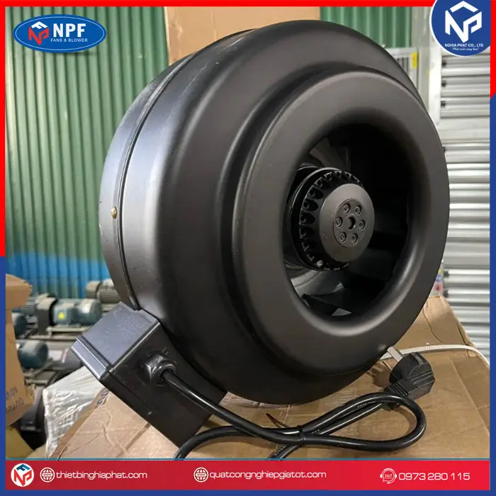Quạt hút nối ống Phi 200 Quạt hút nối ống Phi 200 KTO-200