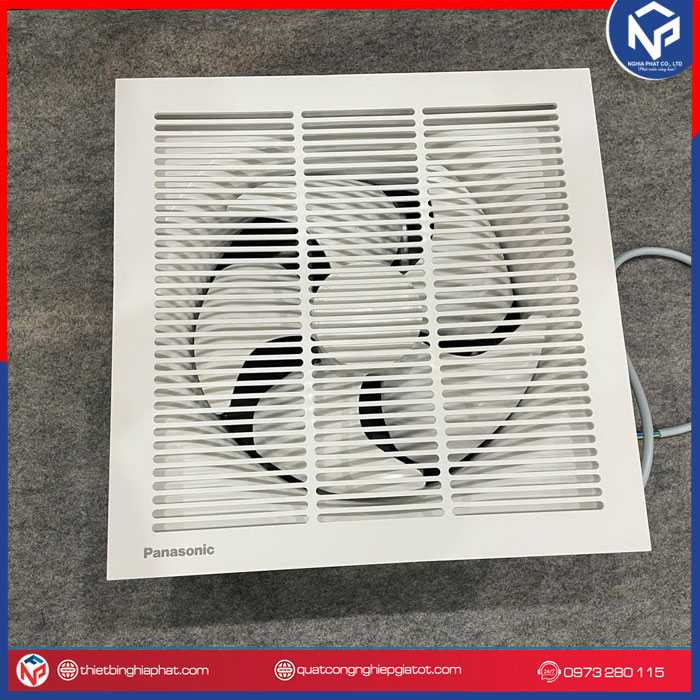 Quạt hút gắn tường Panasonic FV-25AL1 Quạt thông gió gắn tường Panasonic có màn che