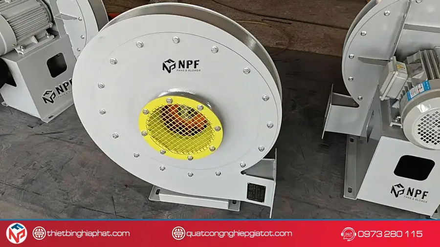 Quạt ly tâm cao áp 0.75KW 9-19-3.15A Quạt ly tâm cao áp 9-19