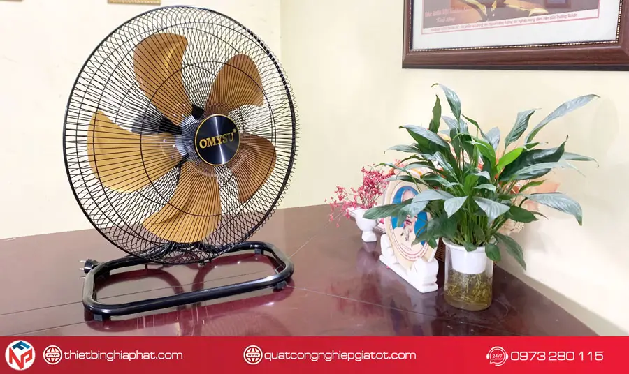 Quạt sàn công nghiệp OMYSU OMF-450 Ứng dụng quạt sàn công nghiệp Omysu
