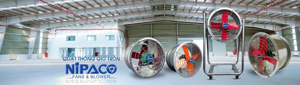 Trang chủ 8 Quạt thông gió tròn Nipaco
