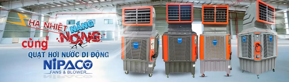Quạt hơi nước công nghiệp di động nipaco