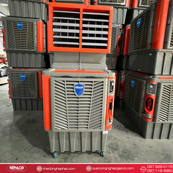 Quạt hơi nước công nghiệp di động Nipaco 2.2KW 280L Quạt hơi nước di động Nipaco