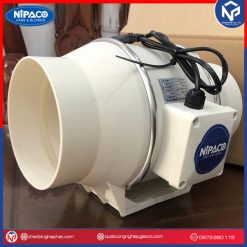 Quạt thông gió nối ống Nipaco HF-125 Quạt thông gió nối ống Nipaco HF-125
